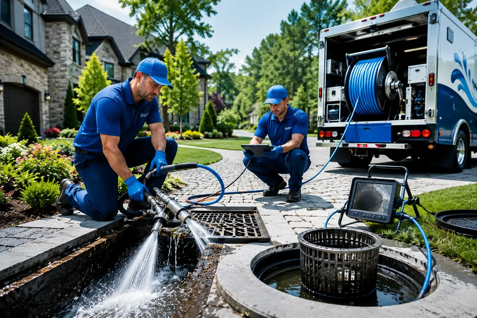 Local outdoor drain cleaning professionals in Zelienople, PA
