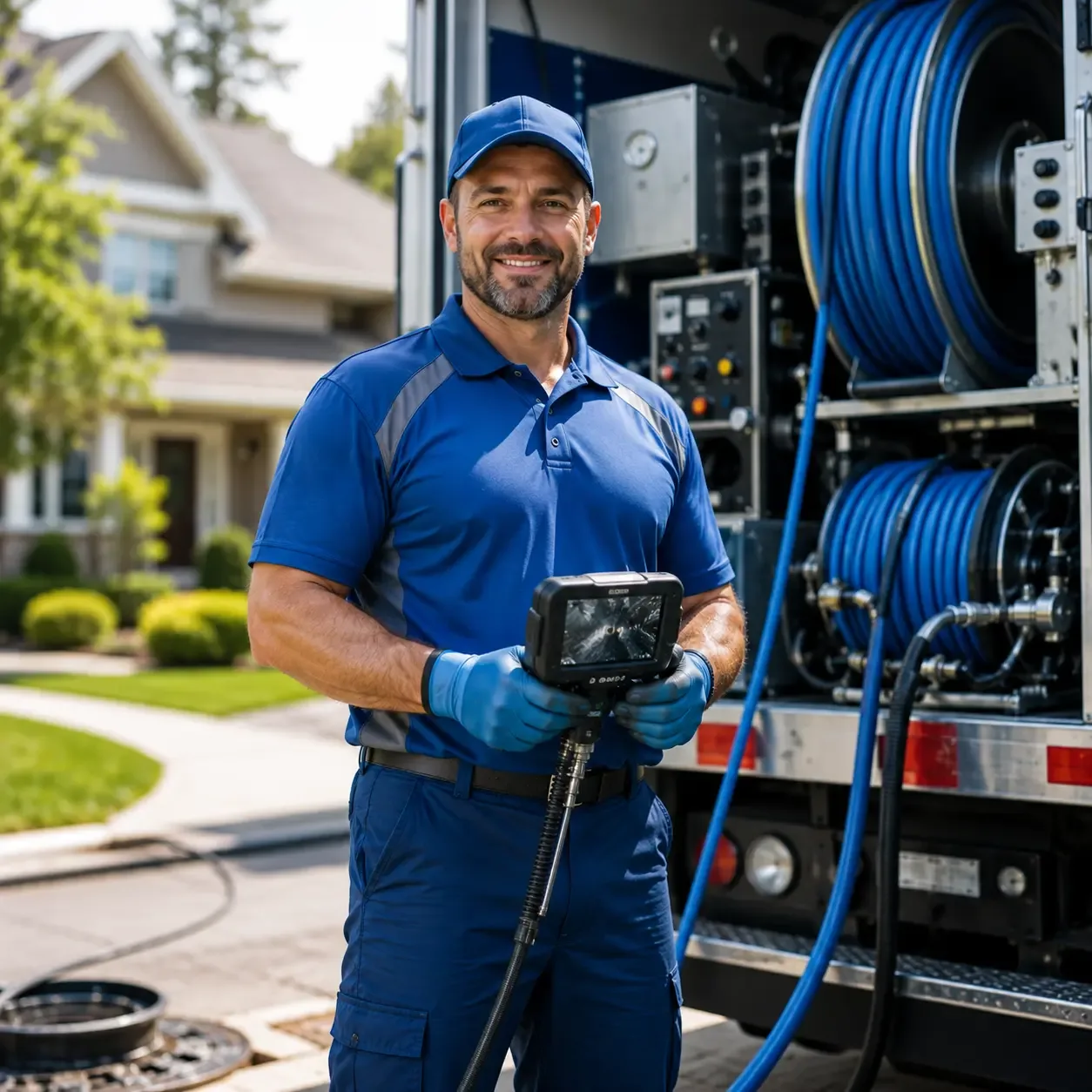 Local outdoor drain cleaning specialists in Zelienople, PA